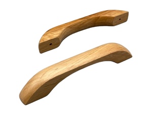 ชุดลูกบิดช่างฝีมือพรีเมี่ยมสำหรับตกแต่งวินเทจเรซินแบบชนบทและมือจับประตูไม้สลักด้วยหนัง - Product Image 3