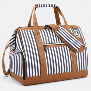 Bolsa de Viaje Premium, Bolsa Deportiva de Gimnasio, Poliéster y Cuero PU, Gran Capacidad con Compartimento para Zapatos, Proveedor de Fábrica Wida Sports - Product Image 2