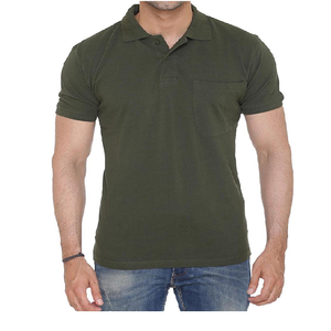 Diseño de Logotipo Personalizado, Polo de Algodón Elástico Exclusivo para Hombre, Camisa de Golf con Cuello de Diseñador, Sin Costuras - Product Image 4