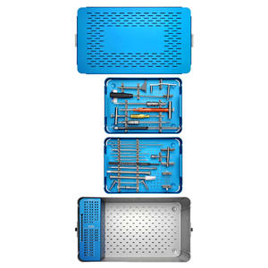 Kit de Instrumentos Médicos de Alta Calidad para Implantes Ortopédicos DHS y DCS, Juego de Placas de Bloqueo para Cirugía Ósea - Product Image 1