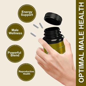 Cápsulas de Apoyo a la Fertilidad Masculina con Fórmula Nutricional Herbal y Mineral de Marca Privada Avanzada para Apoyar la Salud Reproductiva Masculina - Product Image 5