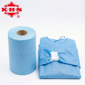 Tejido de Barrera Viral Transpirable TPEE Monolítico ASTM F1671 Pass, 61 g/m², Trilaminado, No Tejido, para Batas Quirúrgicas de Alto Riesgo - Product Image 1