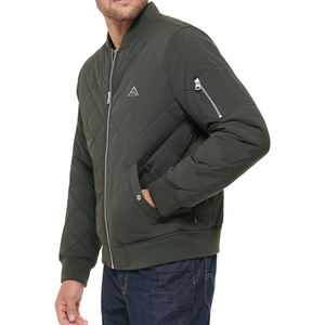 Nouvelles vestes bomber légères pour hommes de qualité supérieure, résistantes à l'eau, coupe-vent décontractées pour l'automne, vestes matelassées à fermeture éclair intégrale, coupe-vent, vêtements de travail - Product Image 3