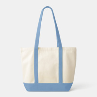 Bolsa de Lona de Algodón con Cierre de Cremallera, Logotipo Personalizado, para Compras, Asas Reforzadas, Gran Capacidad, Uso Diario, Viajes