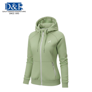 Blouson Bomber Femme Meilleure Vente, Fabrication OEM Malaisienne, Tendance Automne, Uni, Col Montant, Multi-Poches, Style Cargo, 100% Polyester Sergé - Product Image 1