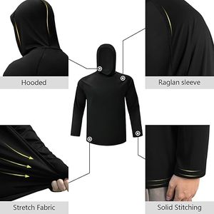 Camisas de Caza de Manga Larga Más Vendidas para Hombre, Secado Rápido, UPF 50+, Camisa de Pesca y Senderismo con Capucha - Product Image 4