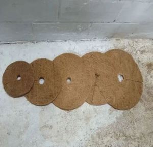 Coir Mulch <b>Roll</b> for Farm And Garden Applications Premium Coir Disc <b>Mat</b> Decorative Gardening Moisture Control On Sale Price - Product Image 3