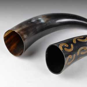 Handmade Eco-Friendly FAIZA CRAFT Viking Drinking Horn Authentic Buffalo Horn Medieval Design - Product Image 4