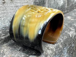 Handmade horn buffalo <b>bangle</b> New Design Eco Friendly Polished Buffalo Horn <b>Bangle</b> Handmade horn <b>bangle</b> for women gift - Product Image 3
