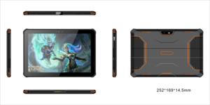 Công nghiệp gồ ghề <span class=keywords><strong>Android</strong></span> Tablet PC 10000mha NFC gồ ghề máy tính bảng android14 <span class=keywords><strong>IP68</strong></span> không thấm nước khe cắm thẻ Sim 4G 10 inch gồ ghề máy tính bảng - Product Image 6