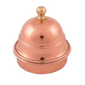 Beurrier simple en métal argenté pour la cuisine, la table à manger, le rangement du beurre, le service et une utilisation polyvalente – Vaisselle élégante - Product Image 3