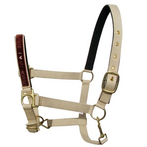 Vente en gros de licou d'équitation en nylon réglable conception personnalisée équipement d'équitation de course équestre léger Sports de plein air - Product Image 2