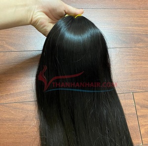 Hot Trending Natural Straight Bulk Hair Extensions Raw Vietnamese Human Hair Unprocessed Virgin Hair No Shedding No <b>Tangle</b> - Product Image 2