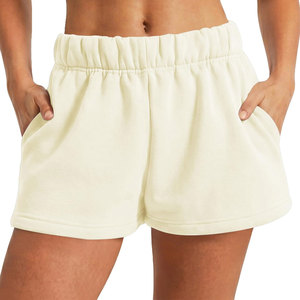 Shorts de Felpa para Mujer Hechos a Medida, Corte Holgado, Tela Transpirable para Fitness, Descanso, Viajes y Uso Diario - Product Image 1