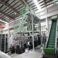 Máquina de Reciclaje y Extrusión de Plástico para Pellets de HDPE REMY, la Más Vendida, Precio de Venta