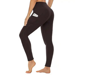 Vêtements de fitness pour femmes avec logo personnalisé, vêtements de yoga, ensembles de vêtements de sport sans couture pour femmes, vêtements de sport pour l'extérieur, ensembles vierges - Product Image 1