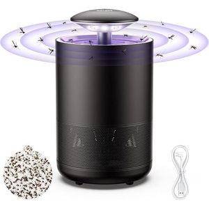 Trappola Elettrica Portatile per Zanzare con Luce UV, Ventilatore Cattura Insetti per Zanzare, Mosche della Frutta, Falene e Mosche per Uso in Cucina - Product Image 1