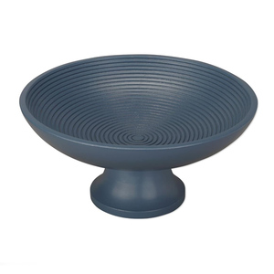 Cuenco de Pedestal hecho a mano de madera de Acacia Natural personalizado para uso en fiestas, cuenco de lujo moderno ecológico para servir ensaladas, venta al por mayor - Product Image 3