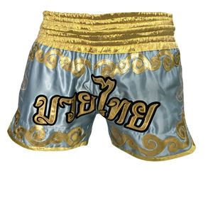 Pantalones Cortos de Muay Thai Sublimados Personalizados para Hombre, Cómodos y de Venta Caliente, Pantalones Cortos de Kick Boxing y Muay Thai Personalizados para Adultos - Product Image 4