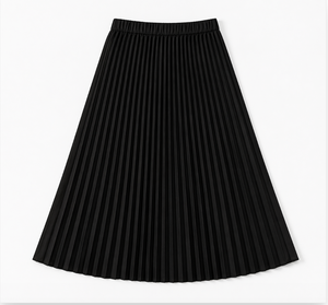 Falda plisada de cintura natural, fabricante de ropa de Vietnam, OEM ODM, falda tejida para mujer, ropa femenina, etiqueta personalizada, venta al por mayor - Product Image 5