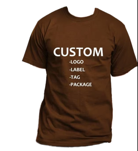 Heavyweight Cotton American Size Men's Formal Silk Screen Printed Soft and Comfortable T-Shirts Available From Bangladesh - Product Image 1