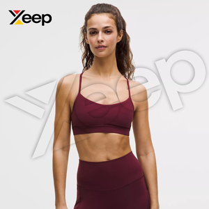 XEEP สปอร์ตบราโยคะคุณภาพสูงสำหรับผู้หญิง รุ่น XC-SB-31 สายรัดปรับได้ ระบายอากาศดี แผ่นรองถอดออกได้ รองรับได้ดี แห้งเร็ว - Product Image 1