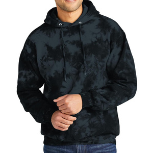 Sweat à capuche oversize tie-dye de qualité supérieure, effet délavé vintage, style streetwear tendance - Product Image 5