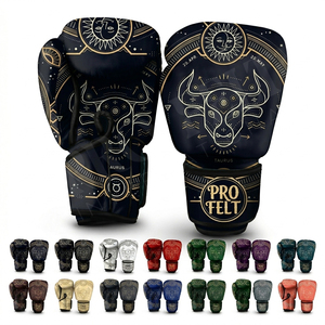 ถุงมือชกมวยพิมพ์ลายทั้งตัว ขนาดสั่งทำได้ สำหรับมวยไทย MMA หนัง PU คุณภาพสูง สำหรับฝึกซ้อมและแข่งขัน - Product Image 1