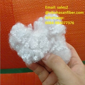 Vikohasan HCS GRS Thân Thiện Với Môi Tổng Hợp Rỗng Liên Hợp Staple Sợi <span class=keywords><strong>Polyester</strong></span> Tái Chế Vải Gối Siliconized Bê Tông - Product Image 3