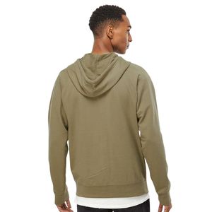 Sweat-shirt à capuche zippé en tissu bouclette léger unisexe, veste décontractée, tissu doux, vêtements confortables pour tous les jours - Product Image 2