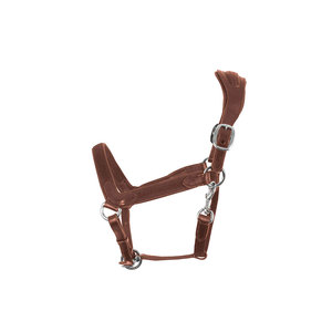 Nylon patterned horse halter Brass hardware for <b>equestrian</b> Nylon halter with design <b>Equestrian</b> use nylon halter - Product Image 5