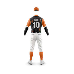 Uniformes de Béisbol Impresos Transpirables de Buena Calidad, Diseño OEM, Colores y Tallas Personalizadas, MOQ Bajo, 100% Poliéster, Unisex para Adultos - Product Image 6