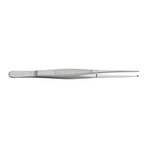 Pinces à pouce SEMKEN 1x2 dents, chirurgicales droites, 12,5 cm, pour préhension et maintien de tissus fins, BSI-100431, certifiées CE Classe I - Product Image 2