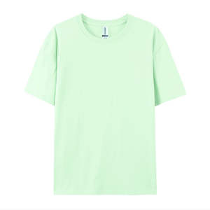 เสื้อยืดคอตตอนเนื้อหนาคุณภาพสูง แบบเรียบ ยูนิเซ็กซ์ สกรีนโลโก้ได้ตามสั่ง คอกลม เสื้อยืดโอเวอร์ไซส์ เสื้อยืดผู้ชาย สำหรับผู้ชาย สไตล์ลำลอง สตรีทแวร์ - Product Image 4