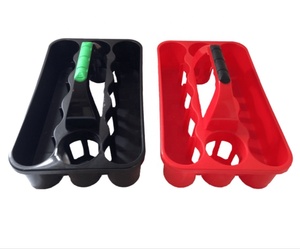 Porta Botellas de Agua para Doce Botellas, Material de PVC, Diseñado para Transportar 12 Botellas de 550cc, 44x27x20cm - Product Image 1