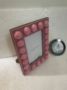 Customizable Handmade Resin Photo <b>Frame</b> with Glossy Finish for Family Photos White <b>Black</b> Inlay Tabletop Installation FAIZA CRAFT - Product Image 4