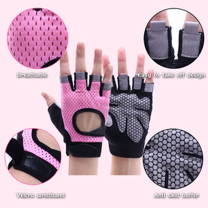 Gants de fitness pour hommes et femmes, entraînement en salle de sport, musculation, avec tissu respirant et forte adhérence - Product Image 6