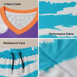 Maillots de football à manches courtes rayés respirants personnalisés pour hommes, taille plus, ensemble uniforme de football d'été - Product Image 6