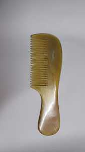 Natural Horn Hair <b>Comb</b> Handmade <b>Wide</b> Tooth Detangling and Styling <b>Comb</b> for Men Women, Smooth Polished Grooming Accessory . - Product Image 5