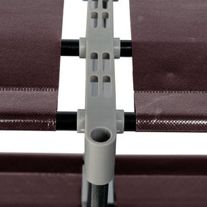 Organizzatore per Armadio Multifunzionale a 3 Livelli con 9 Scomparti, Scaffali e Libreria Assemblati, Soluzione di Stoccaggio per Vestiti - Product Image 6