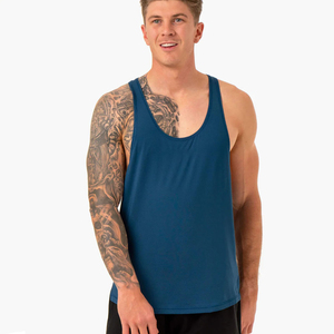 Débardeur Homme Sans Manches en Coton et Polyester Couleur Unie pour la Gym – Modèle 2026 – Vente en Gros à Prix Abordable – Personnalisez Votre Propre Logo - Product Image 1