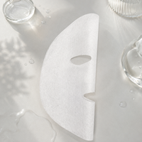 Maschera Viso in Vetro Coreano Y248 Ultra-Trasparente Effetto Ghiaccio, Maschera in Foglio 32gsm in Fibra Vegetale Cristallina, Substrato per Maschera Secca