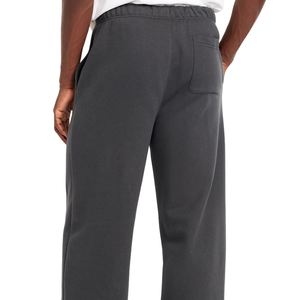 Pantalones Deportivos de Felpa para Hombre, Color Gris Carbón, Corte Recto, Ajuste Relajado, Cintura con Cordón, Estilo Casual, Logotipo Personalizado, Ropa Urbana, OEM - Product Image 2