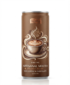 OEM Private Label Non-Alcoholic Energy <b>Coffee</b> Drink | Latte Flavor | 250ml x 24 Cans | Premium Quality - Product Image 1