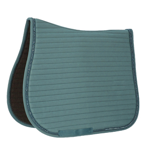 Pressure Relief Comfort Products Dressage Saddle Pad with Adjustable <b>Quilted</b> Poly-Cotton Design for Horses with Swayback - Product Image 4