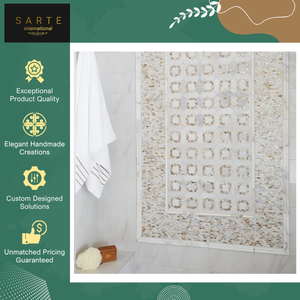 Top Notch Quality Waterproof Non-Slip Antibacterial Handmade Luxury Mosaic Wall <b>Tiles</b> for Kitchen <b>Backsplash</b> and Bathroom - Product Image 4