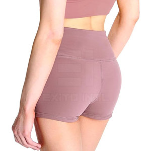 Trending Breathable Fitness Wear Lifting Yoga Shorts for Women Seamless High Waist Customized Quick Dry Eco-Friendly - Product Image 3