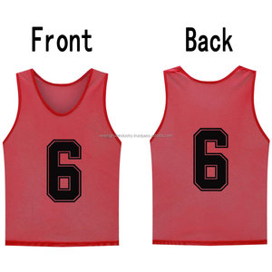 Chalecos de Entrenamiento de Alta Calidad, Ropa Deportiva, Uniforme de Equipo de Doble Cara, Personalizable, Camiseta de Fútbol de Secado Rápido, 100 Chalecos de Entrenamiento - Product Image 1