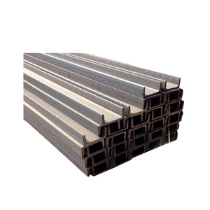 Profil en acier à <span class=keywords><strong>canal</strong></span> C section PFC de <span class=keywords><strong>canal</strong></span> en acier au carbone en forme de U robuste pour pannes de toit - Product Image 1