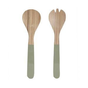 Cuchara de bambú personalizable del fabricante vietnamita, utensilios de cocina de madera desechables ecológicos, juegos de vajilla para uso en fiestas - Product Image 2